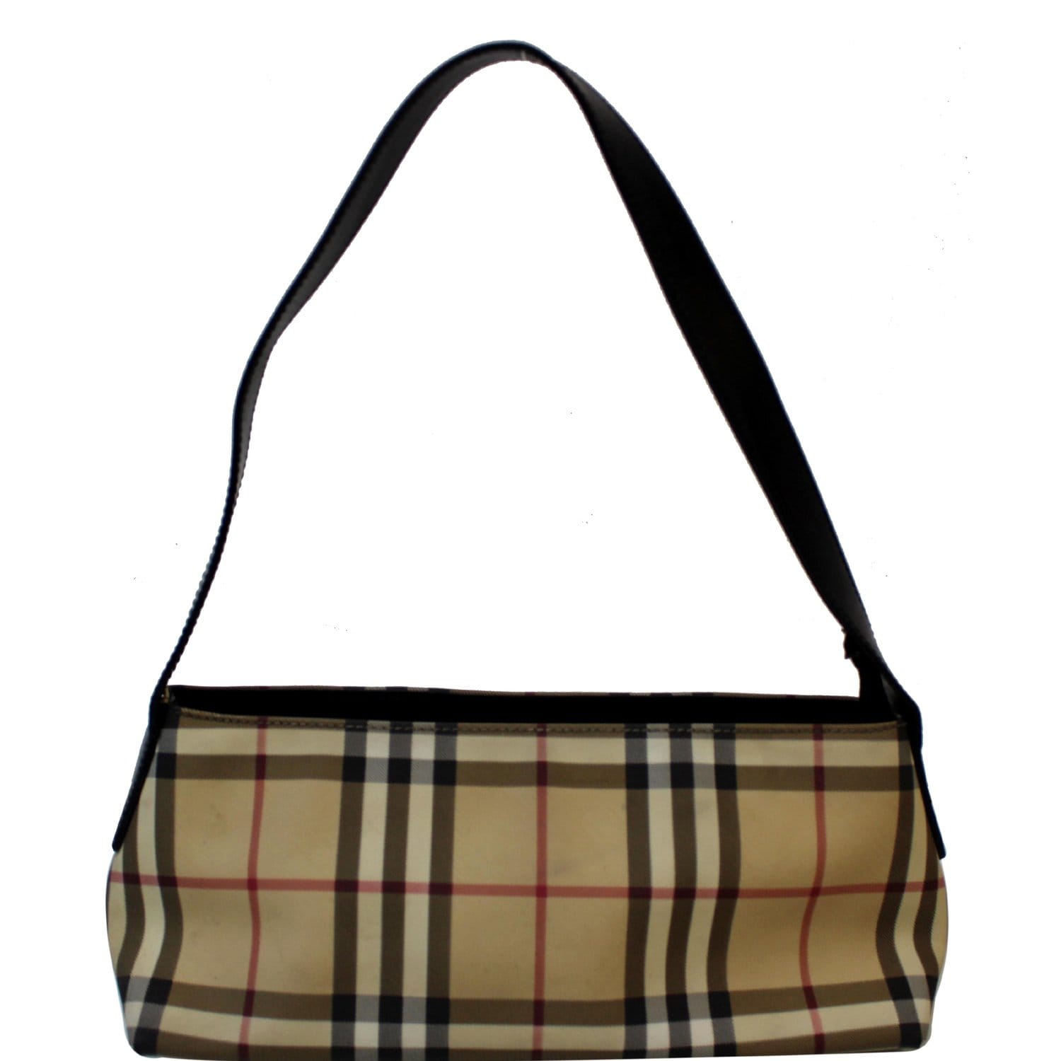 BURBERRY Small Pochette Nova Check Purse Multicolor