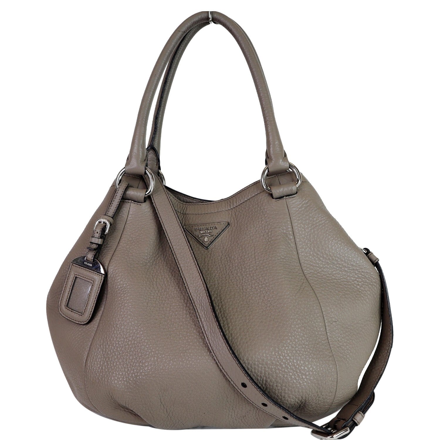 Prada, Bags, 29 White Saffiano Leather Belt Bag