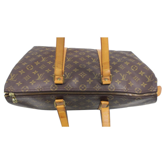 Louis Vuitton Brown Monogram Sac Flanerie 45 Leather Cloth ref.922151 -  Joli Closet