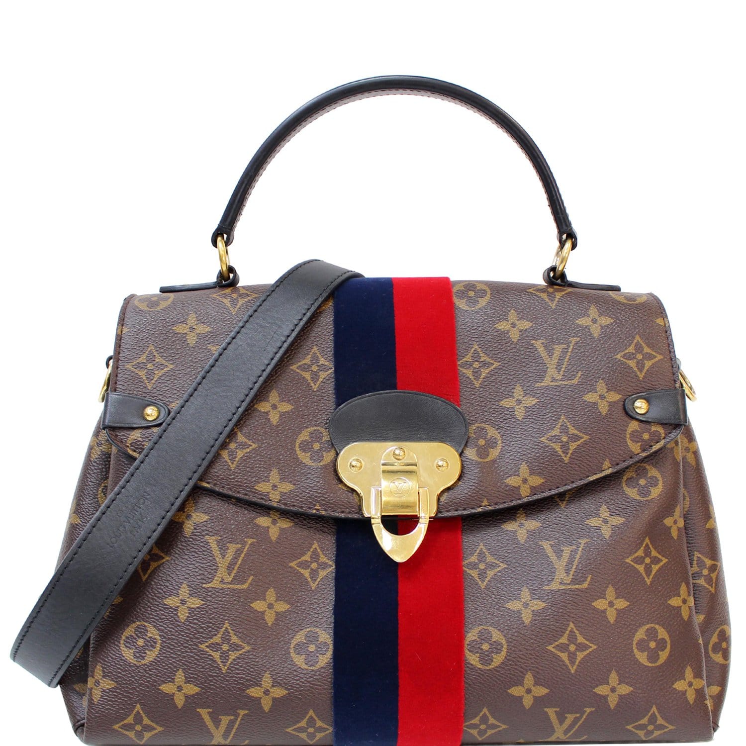 Brown Louis Vuitton Monogram Georges BB Satchel – Designer Revival