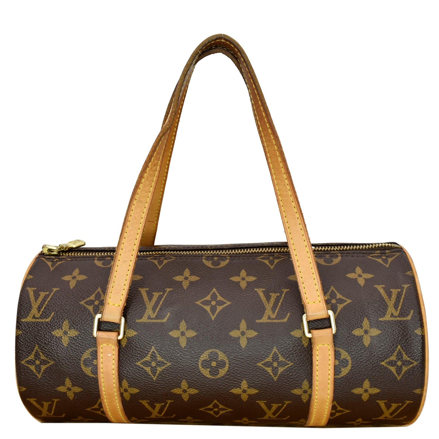 Authentic-Louis-Vuitton-Monogram-Papillon-26-Hand-Bag-Old-Style