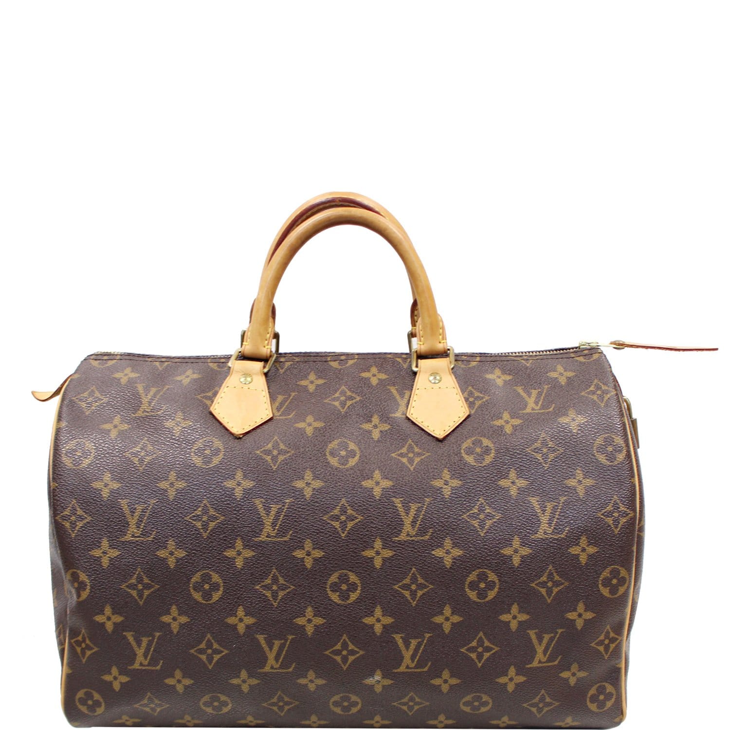 Louis Vuitton Speedy 35 Monogram Canvas Satchel Bag - DDH