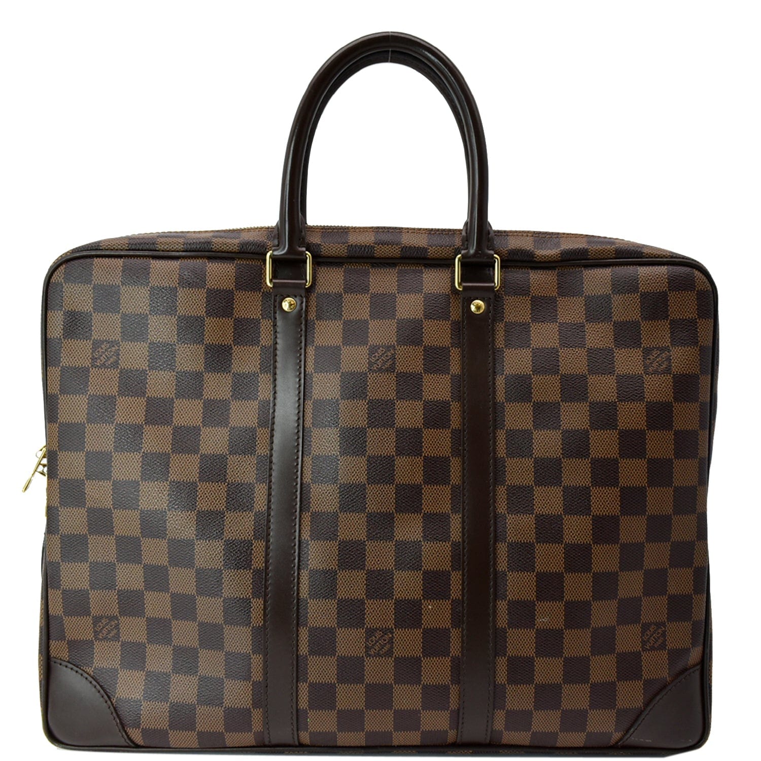Louis Vuitton Porte-Documents Voyage Bag Damier PM Brown 2168161