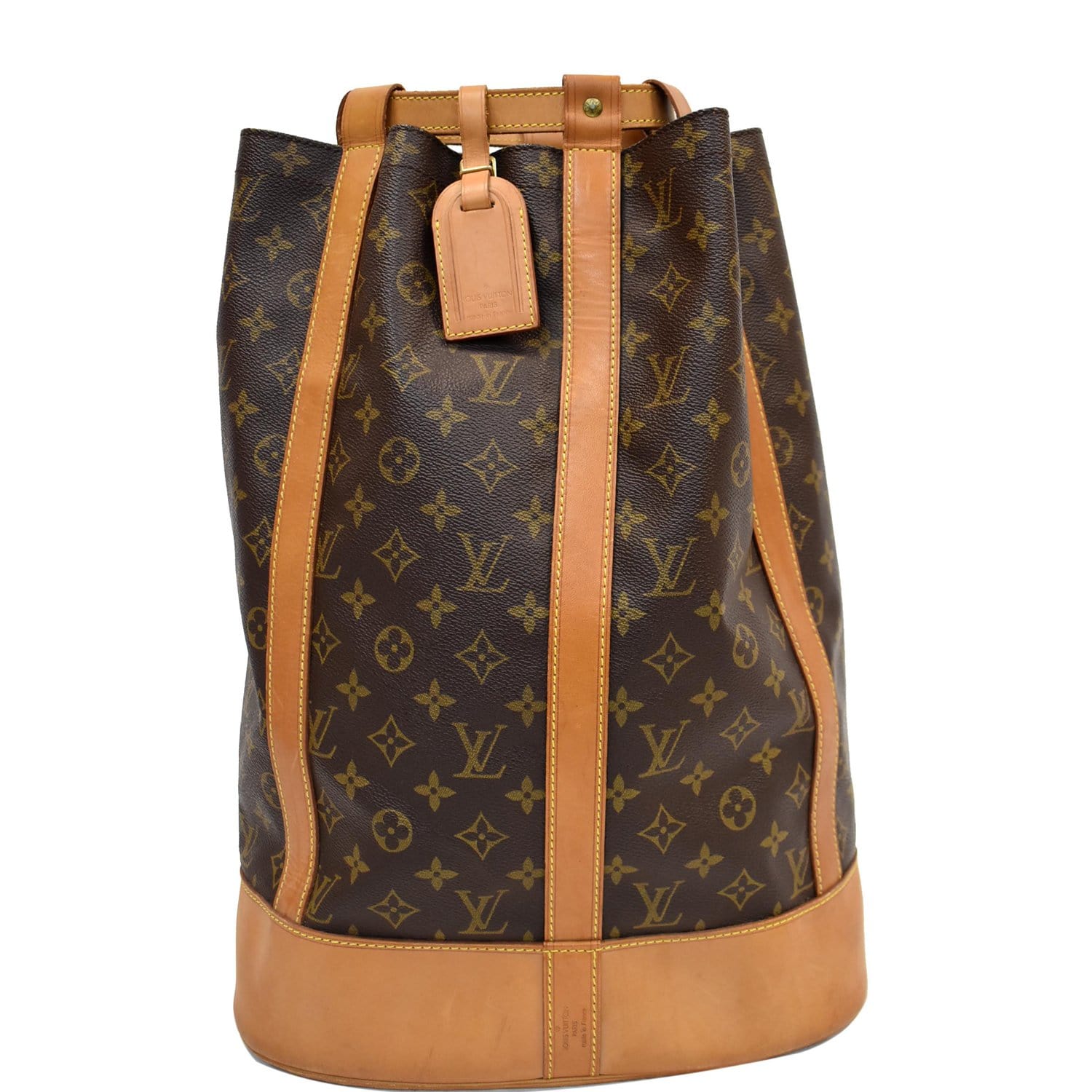 Randonnée backpack Louis Vuitton Brown in Cotton - 34067582