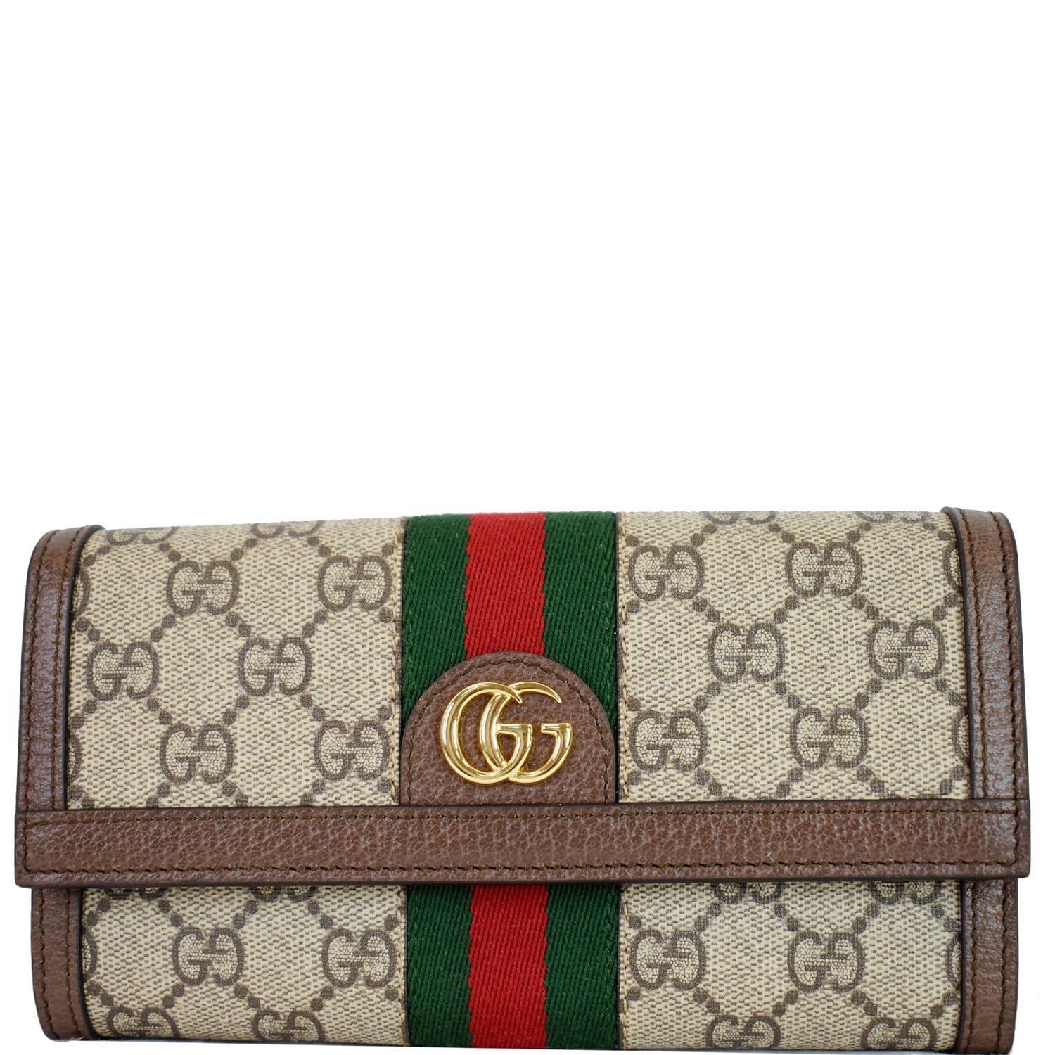 Gucci GG Marmont Continental Wallet, Beige, GG Canvas