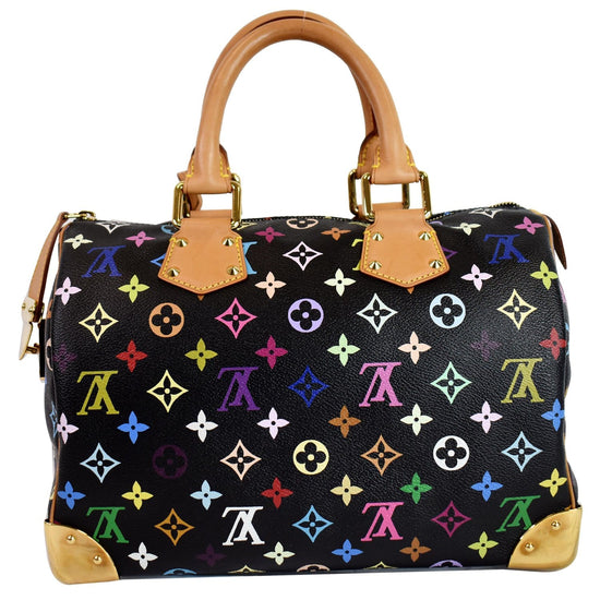 Black Louis Vuitton Monogram Multicolore Speedy 30 Boston Bag – Designer  Revival