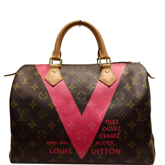 Louis Vuitton Limited Edition Speedy 30 Ramage Grenade - SOLD