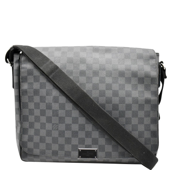 Louis Vuitton District Damier Graphite PM Black - US