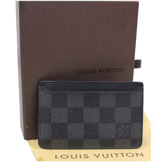 Louis Vuitton Neo Card Holder in Damier Graphite Coated Canvas