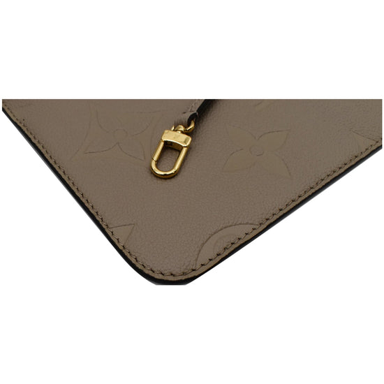 Louis Vuitton Neverfull MM Empreinte Monogram Wristlet