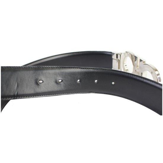 Salvatore Ferragamo Buckle Reversible Belt Black/Mint Size 34