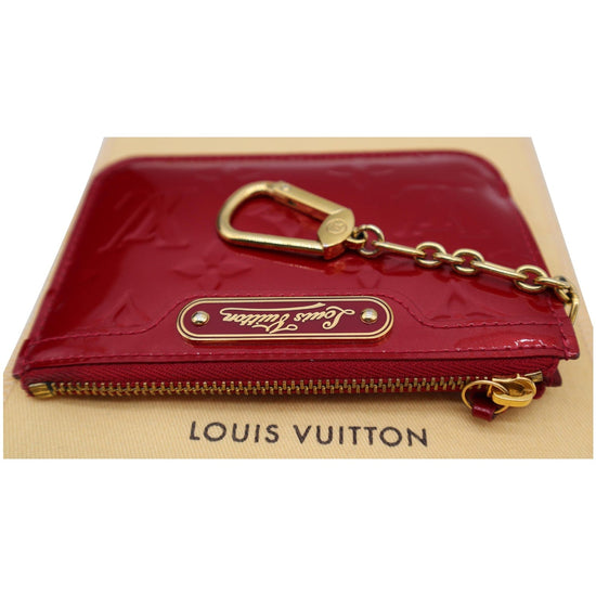 Louis Vuitton Monogram Vernis Key Pouch Pochette Cles