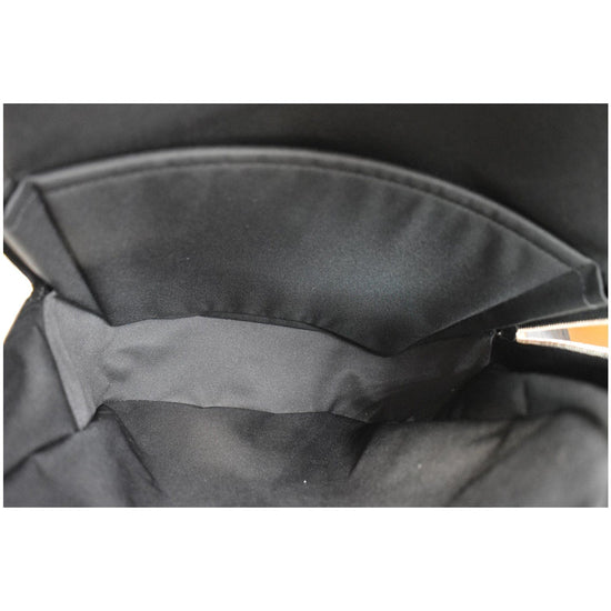 Michael backpack cloth bag Louis Vuitton Black in Cloth - 33463897