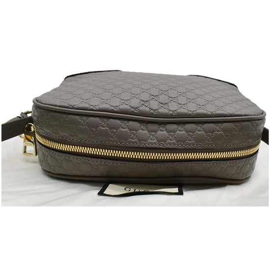 Leather small bag Gucci Grey in Leather - 36045844