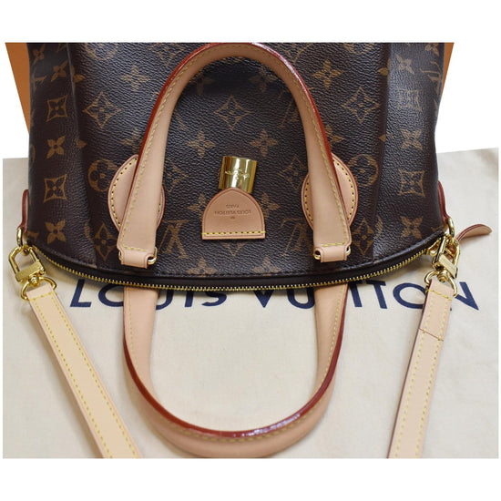 Louis Vuitton Rivoli Bag PM Monogram Brown in Coated Canvas with Gold-tone  - US