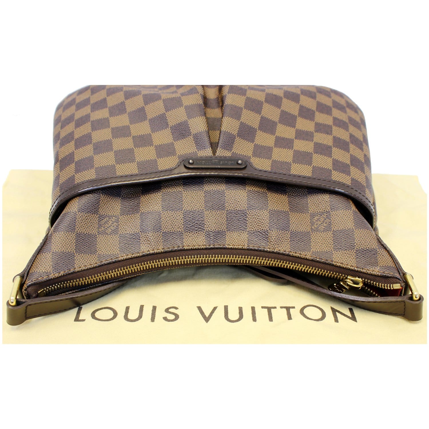 LOUIS VUITTON Bloomsbury PM Damier Ebene Crossbody Bag Brown-US