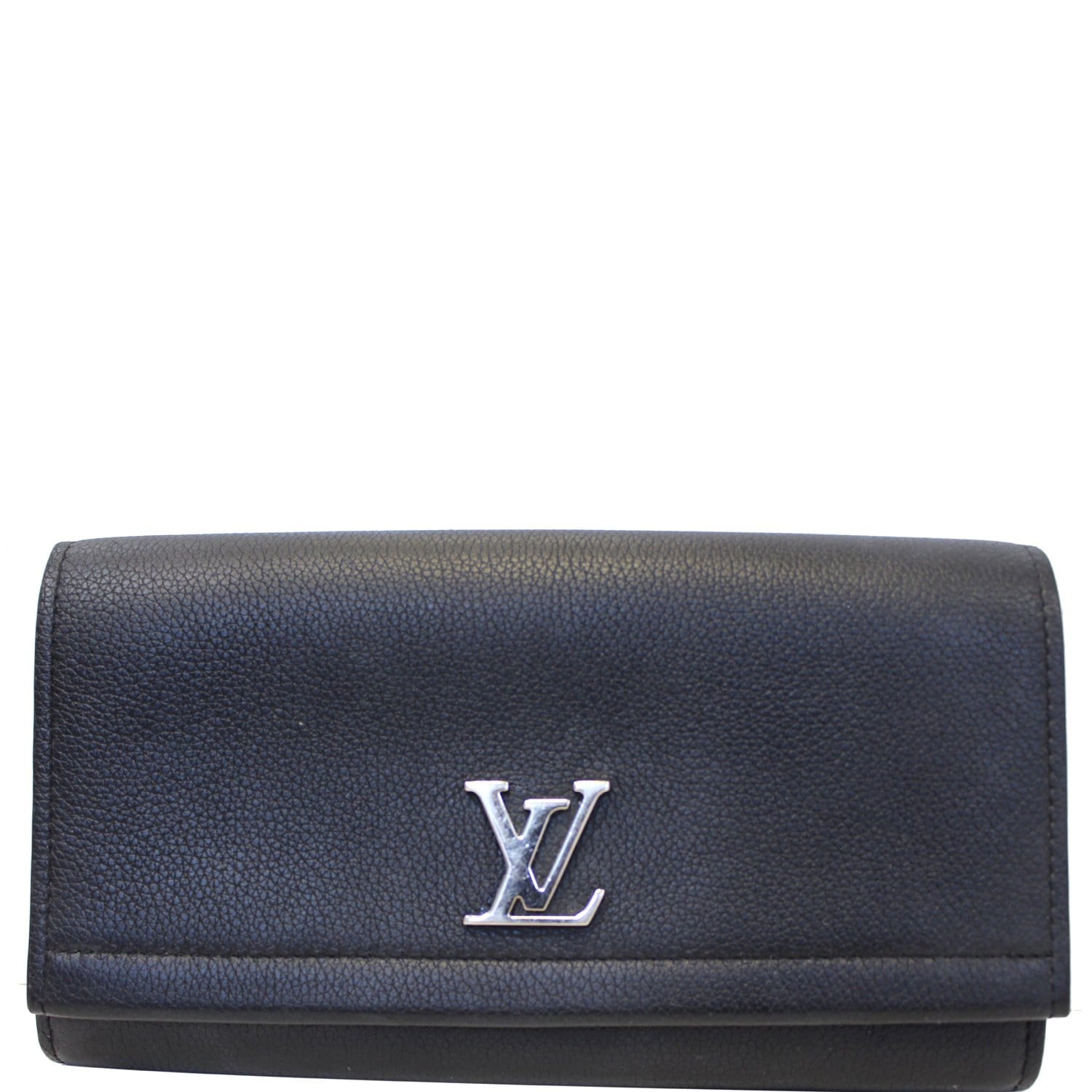 Louis Vuitton Calfskin Lockme Wallet (SHF-12997) – LuxeDH