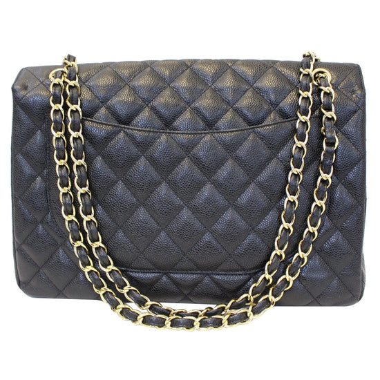 Chanel Classic Double Flap Bag Maxi Caviar - Allu USA