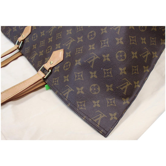 LOUIS VUITTON All-In MM Monogram Canvas Shoulder Bag Brown