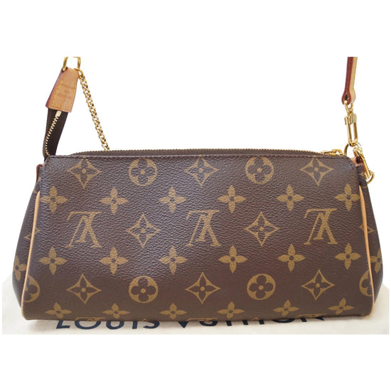 Eva leather crossbody bag Louis Vuitton Brown in Leather - 36891262