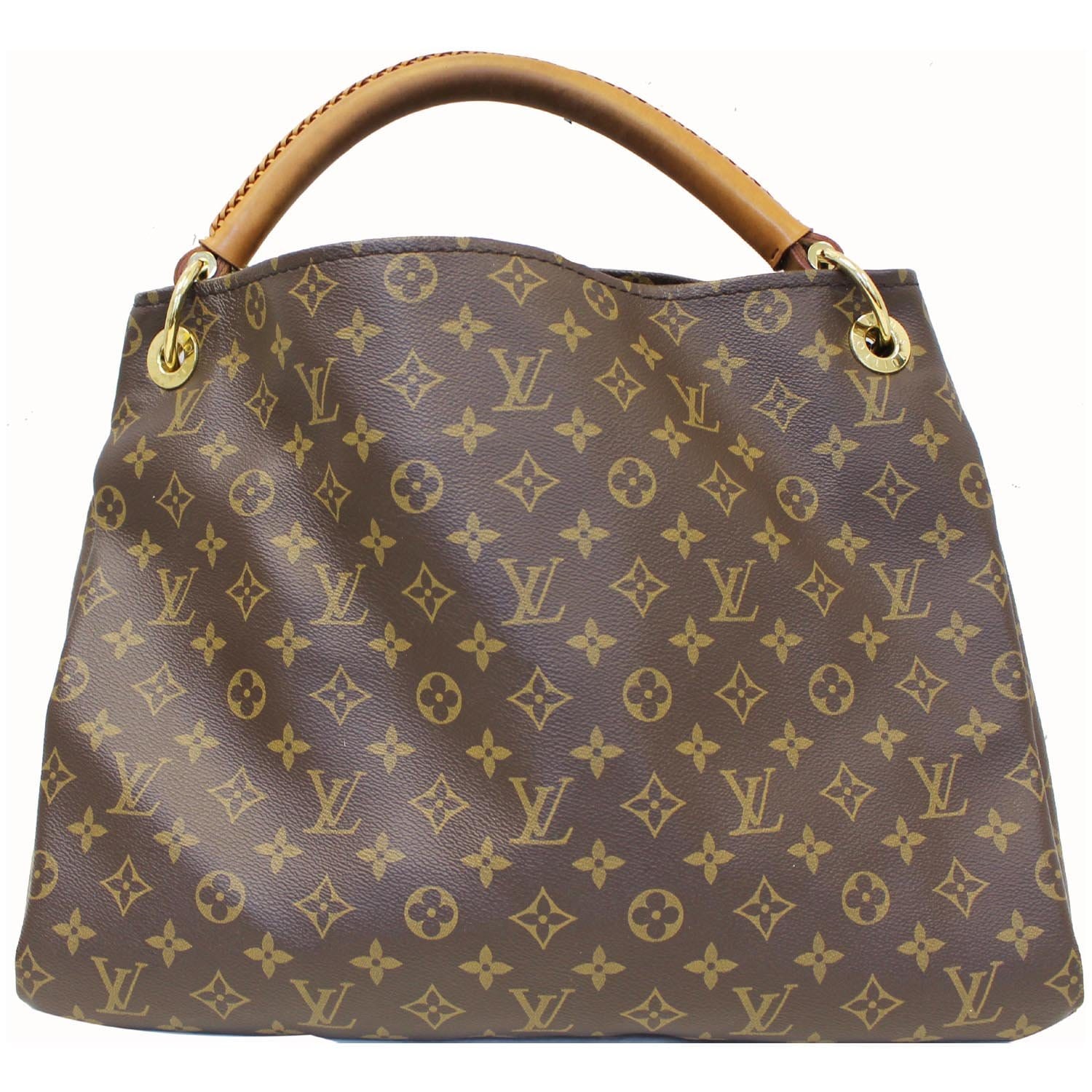 LOUIS VUITTON Artsy MM Monogram Canvas Shoulder Bag Brown-US