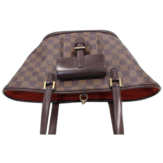 Louis Vuitton Manosque Damier Ebene Tote Handbag – Collectors Crossroads