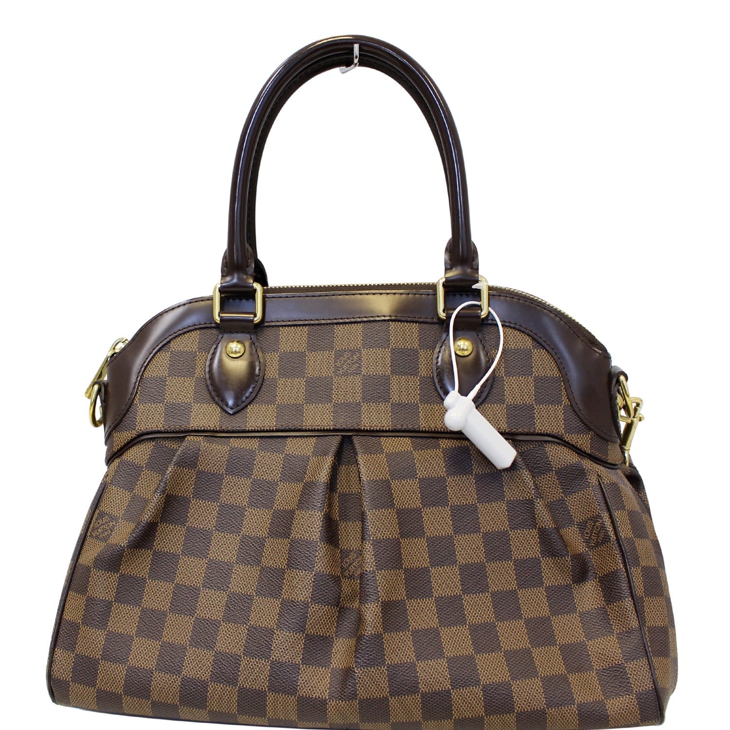 LOUIS VUITTON Caissa PM Damier Ebene Tote Bag-US