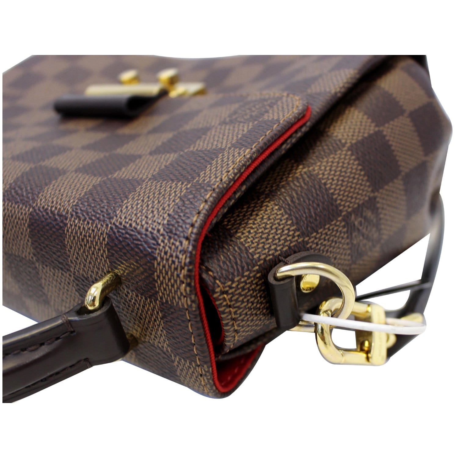 Croisette Damier Ebene Compact Crossbody