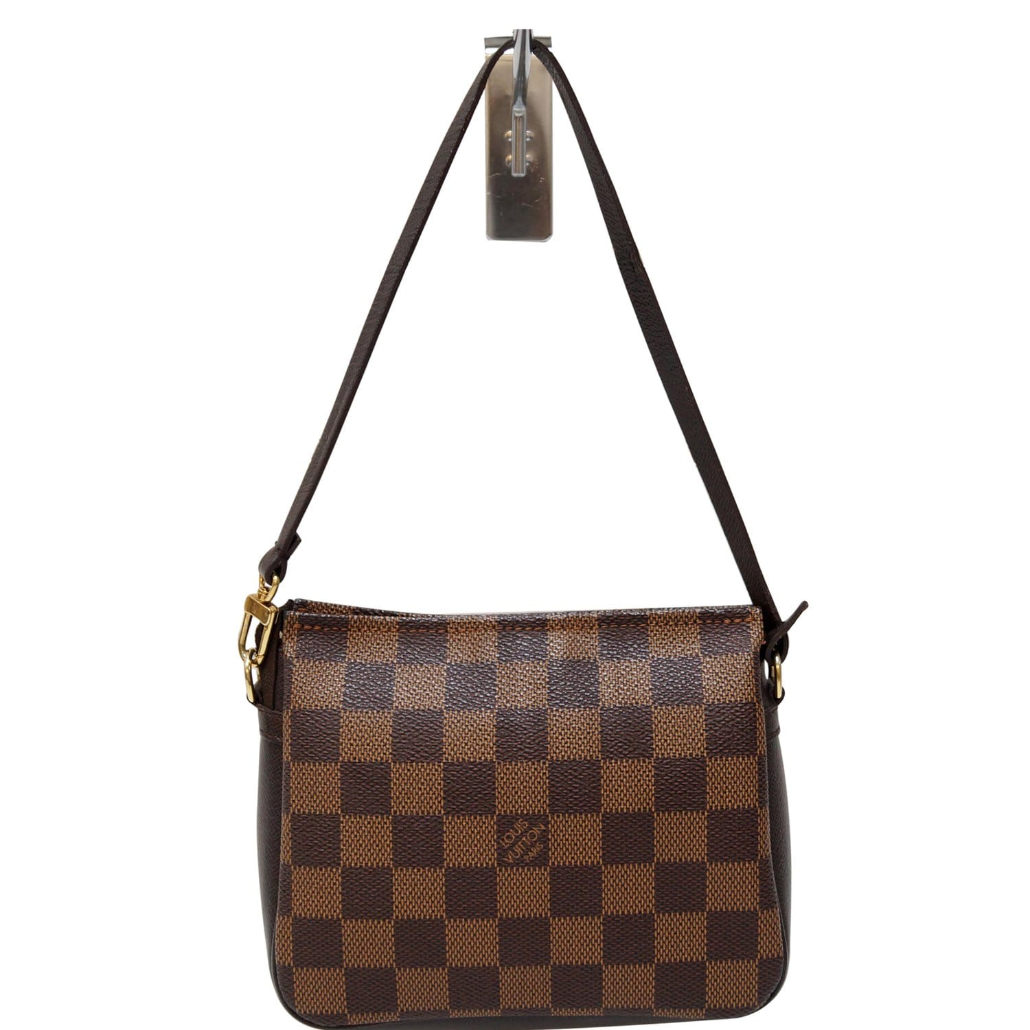 Louis Vuitton Damier Ebene Truth Makeup Pouch Bag Brown