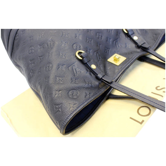 LOUIS VUITTON Citadine GM Empreinte Leather Shoulder Bag Black-US