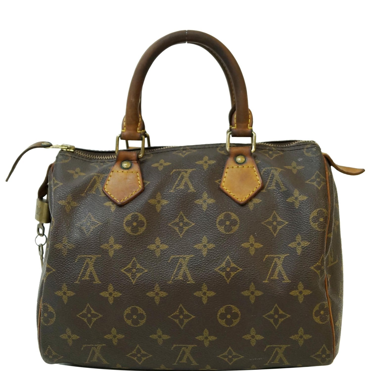 Louis Vuitton Tote in brown checkered canvas and brown leather