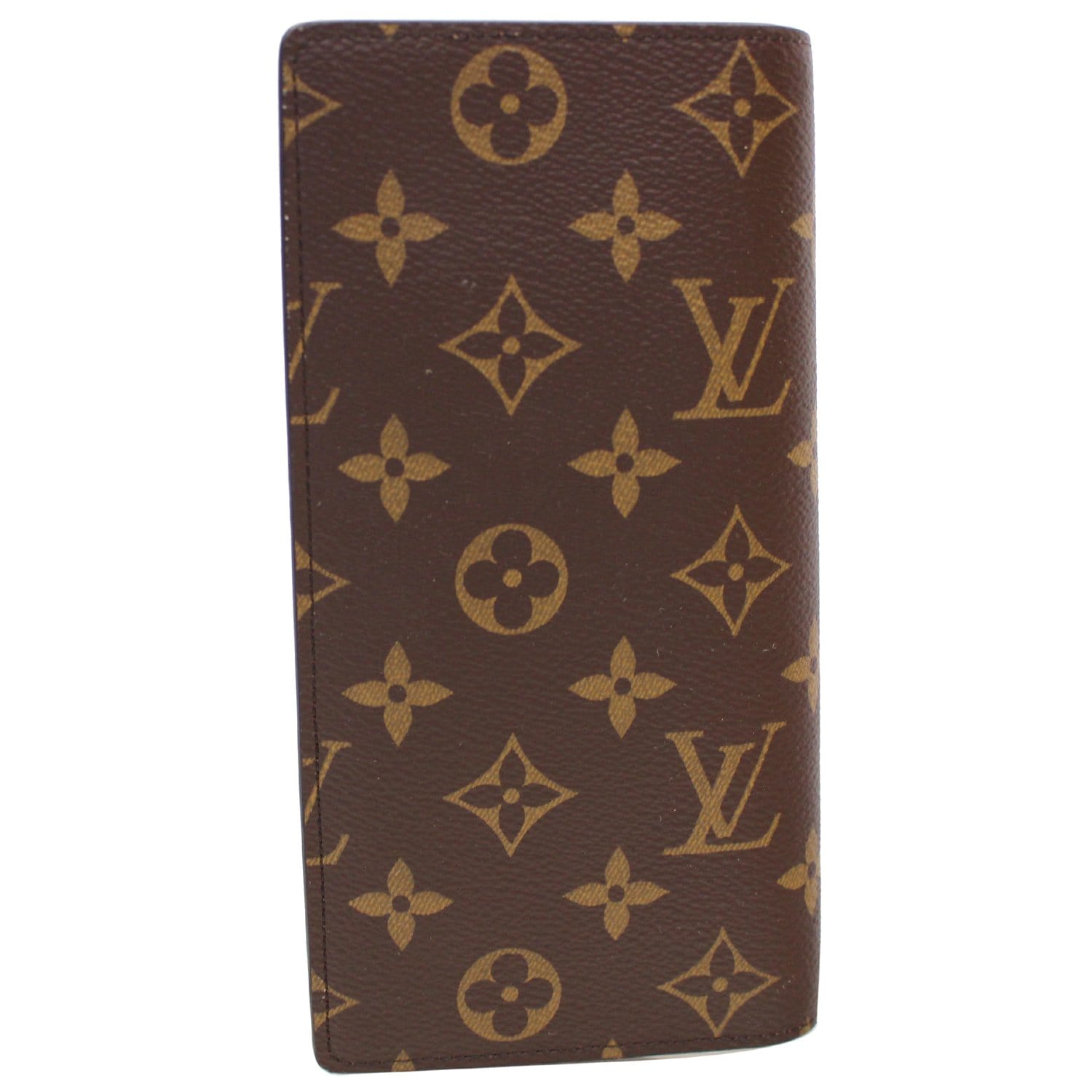 Louis Vuitton Brazza Wallet Monogram Canvas Brown