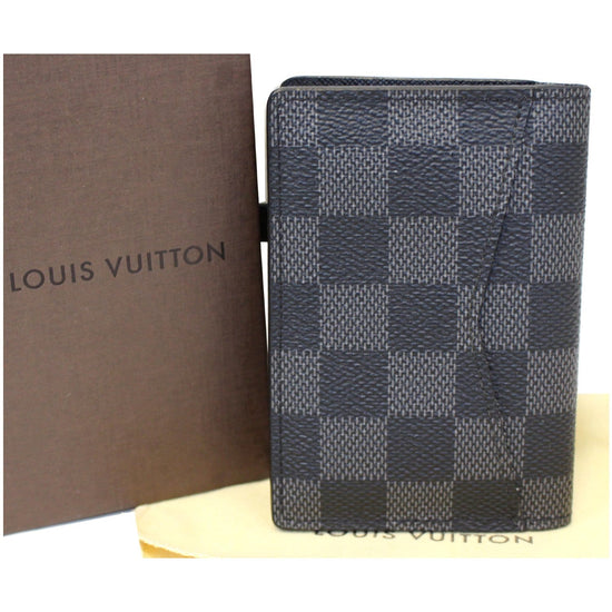 LOUIS VUITTON Damier Graphite Pocket Organizer Card Case Wallet
