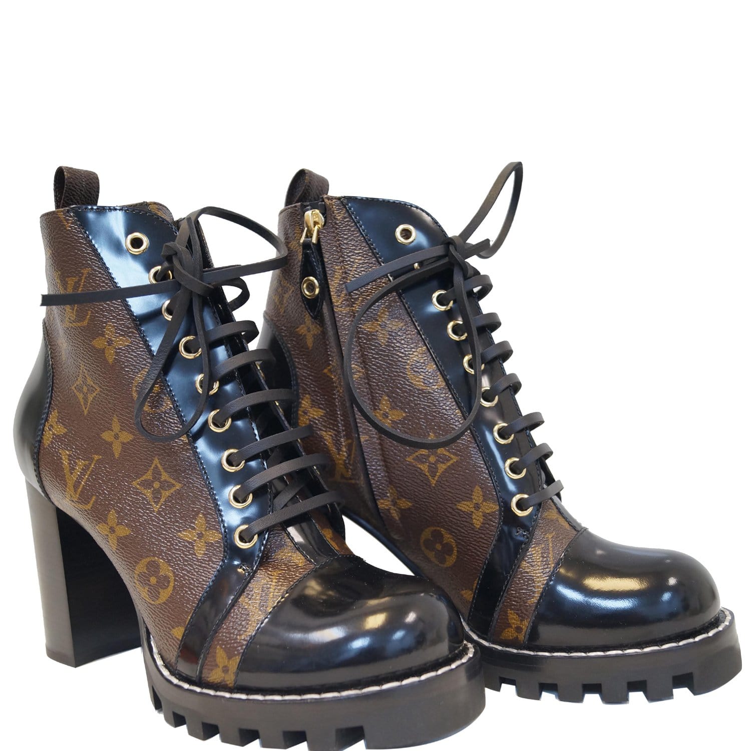 Louis Vuitton Catogram Star Trail Ankle Boots