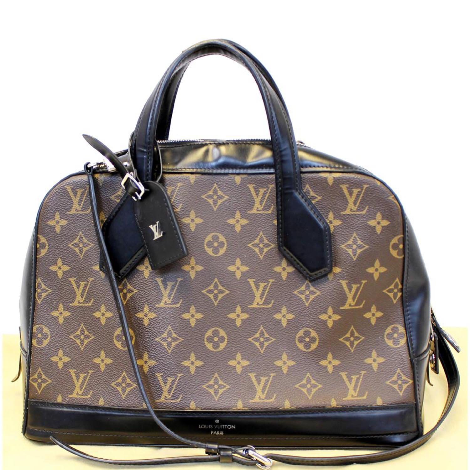 Louis Vuitton LV Dora MM Noir Monogram Limited Edition Runway Alma