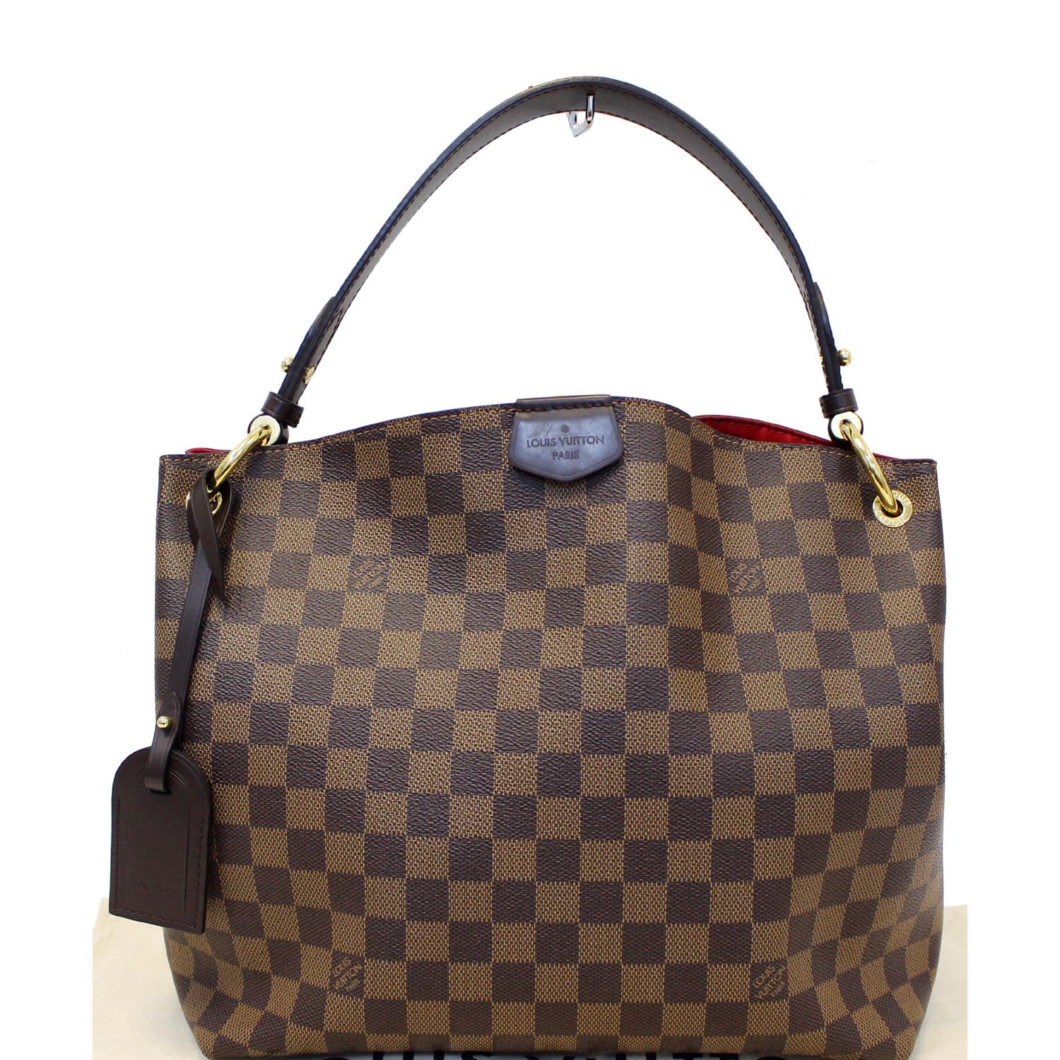 LOUIS VUITTON GRACEFUL PM SIZE FULL REVIEW//WHAT FITS INSIDE //Wear &Tear  After 1 year 