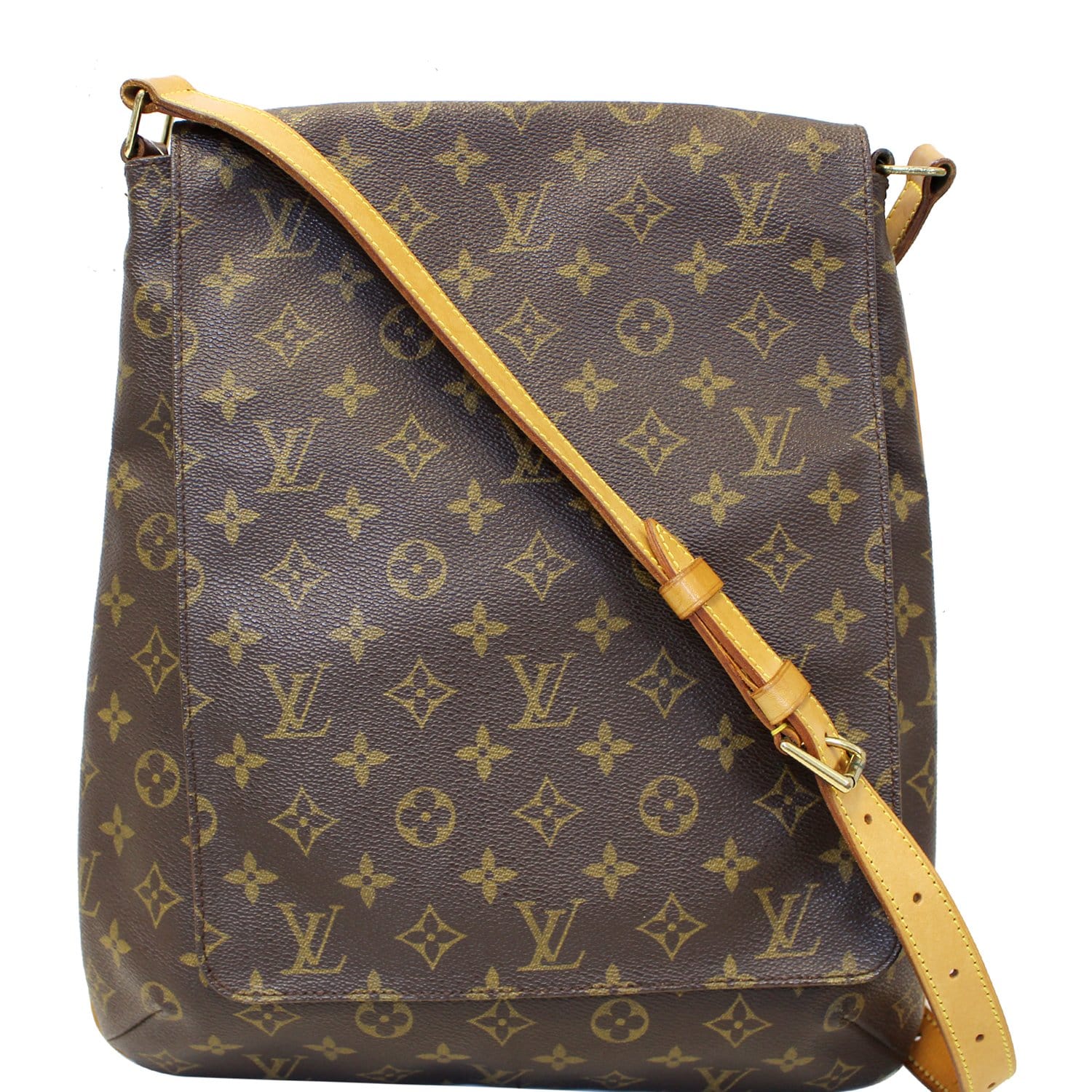 LOUIS VUITTON MUSETTE SALSA GM MONOGRAM CANVAS CROSSBODY BAG-TT3352-Sold 