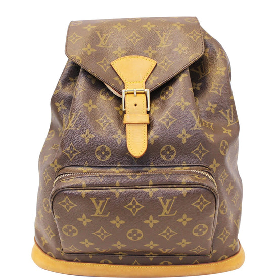 Louis Vuitton Louis Vuitton Montsouris GM Monogram Canvas Backpack