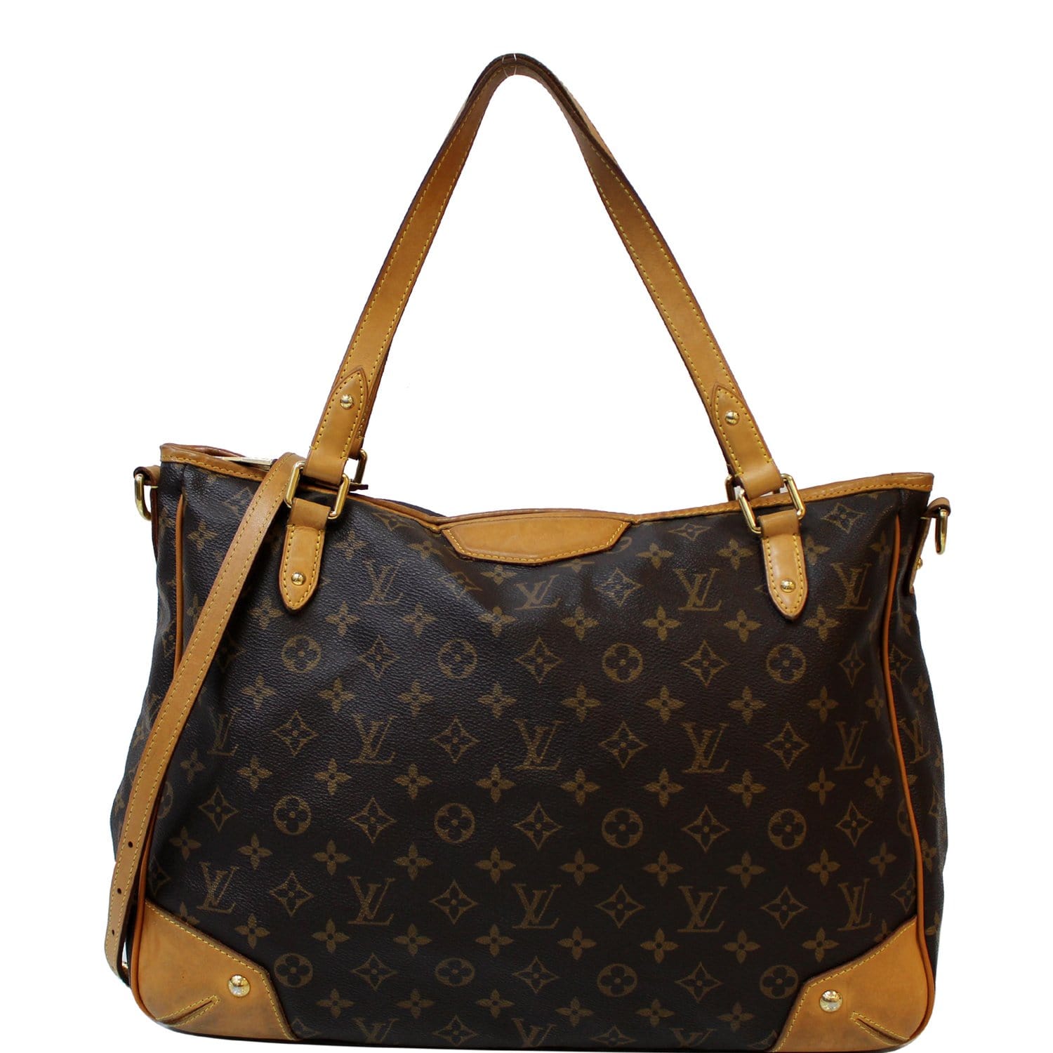 Louis Vuitton - Authenticated Estrela Handbag - Leather Brown Plain for Women, Very Good Condition