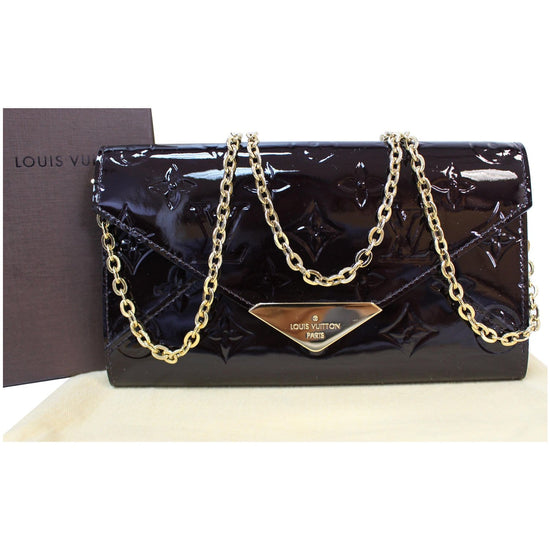 Louis Vuitton Amarante Monogram Vernis Chain Bag