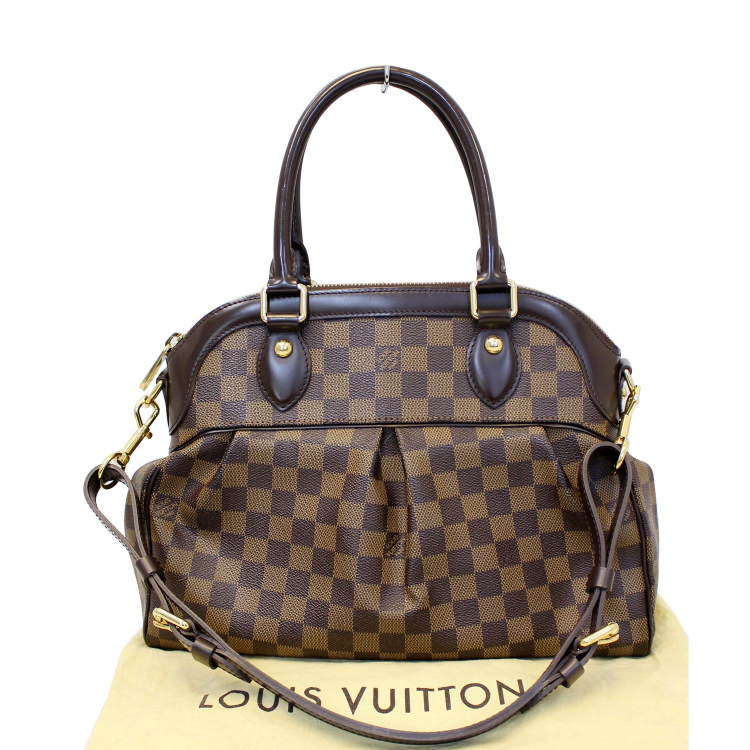 Louis Vuitton pre-owned Damier Ebene Trevi PM Handbag - Farfetch