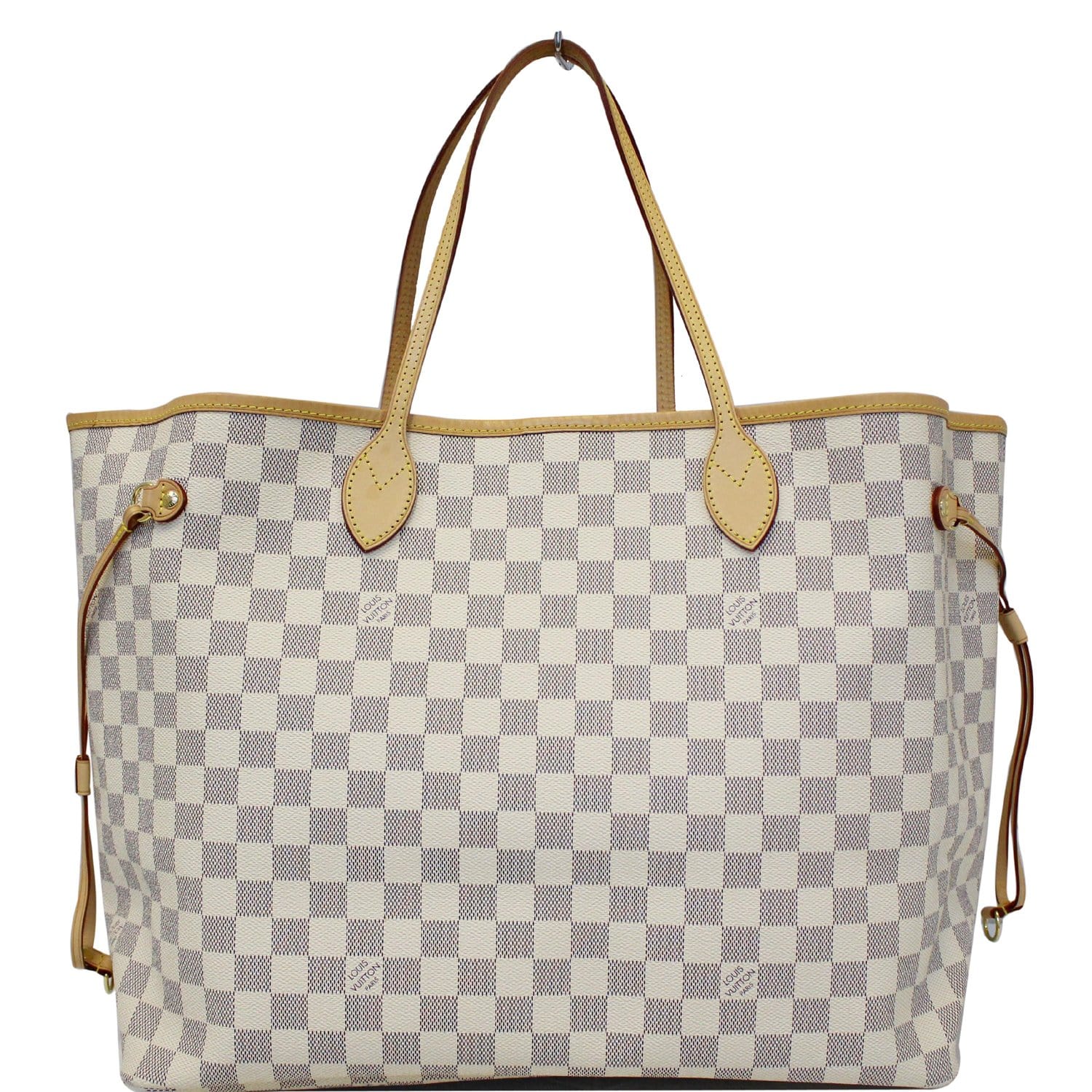 Louis Vuitton Neverfull Damier Azur GM Rose Ballerina Lining in Coated  Canvas with Gold-tone - US