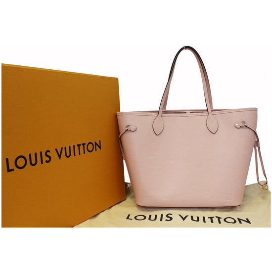 Louis Vuitton Dark Blue Epi Leather Neverfull MM Tote Bag 1012lv42 –  Bagriculture