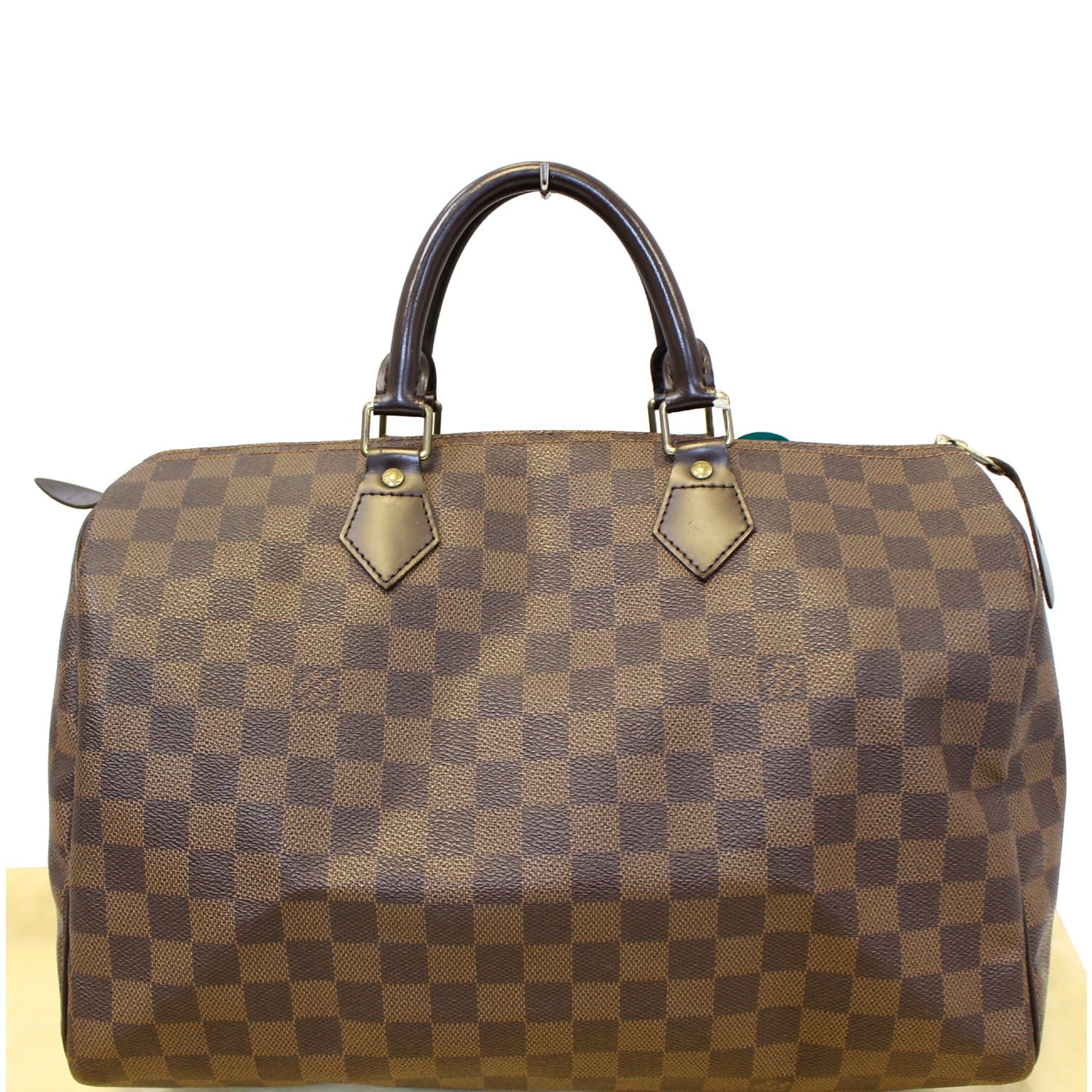 LOUIS VUITTON Speedy 35 Damier Ebene Satchel Bag-US