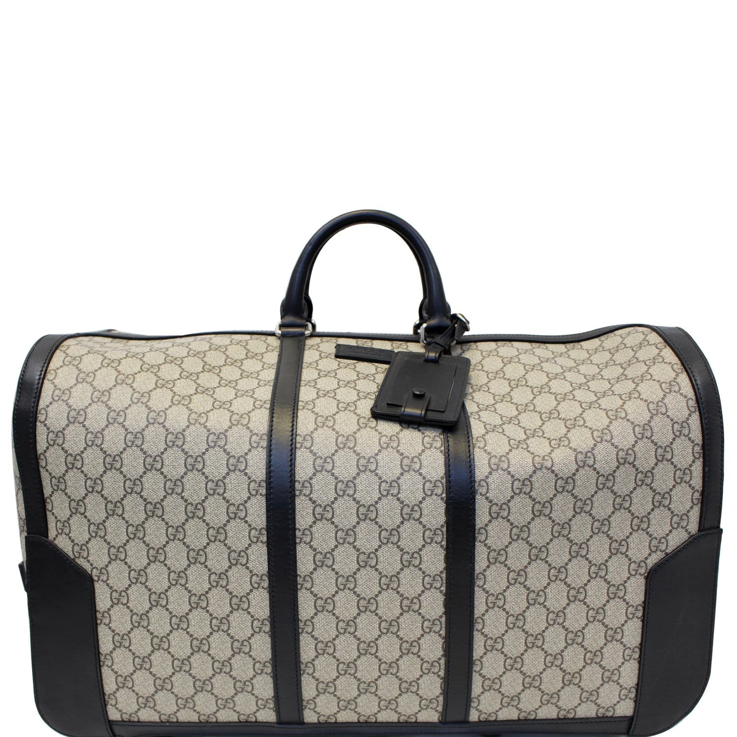 GUCCI GG Supreme Duffle Carry-on Bag 406382 Beige-US