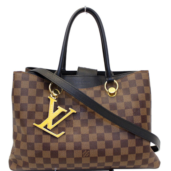 Louis Vuitton Damier Ebene Riverside Satchel Shoulder Bag - A World Of  Goods For You, LLC