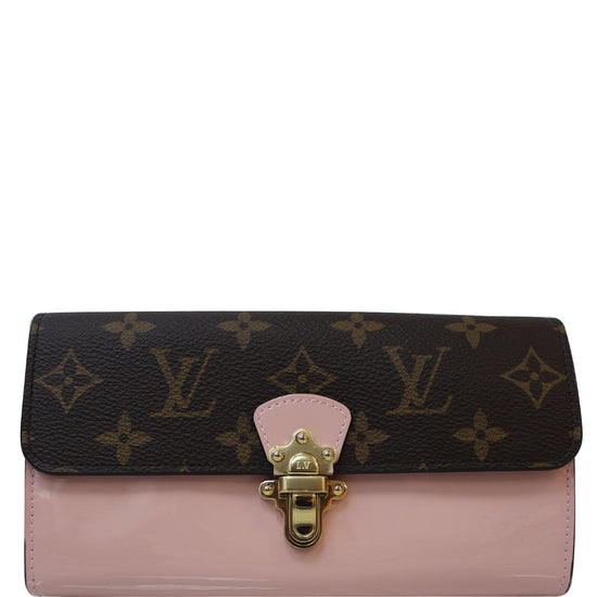Louis Vuitton Black Monogram Vernis Cherrywood Wallet On Chain Leather  Patent leather ref.1000902 - Joli Closet