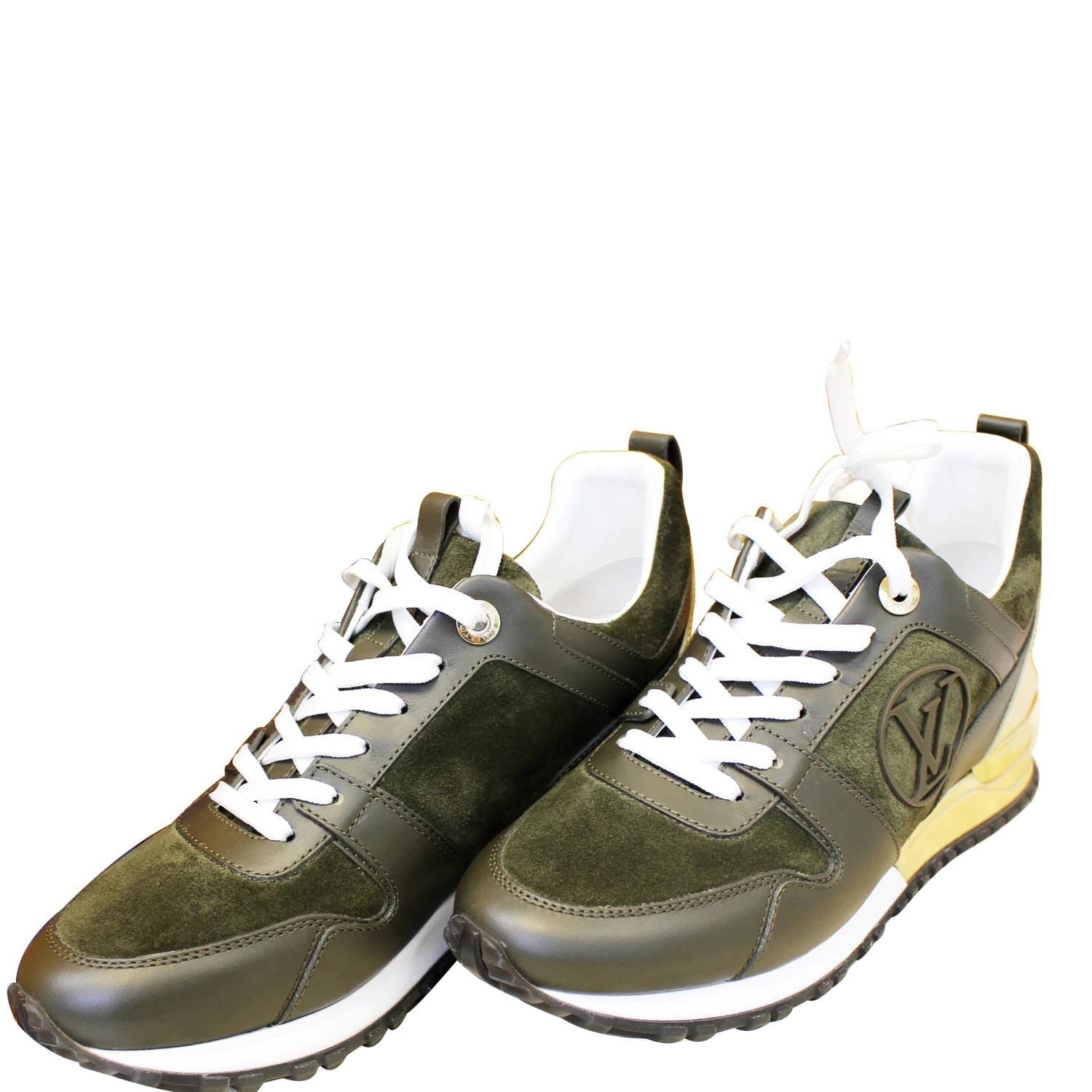 olive green louis vuitton sneakers