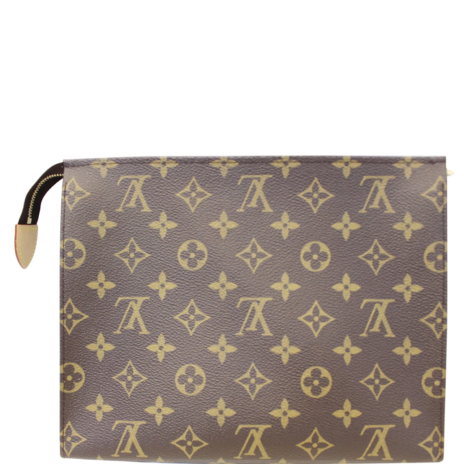 Louis Vuitton Toiletry Monogram Pouch 26 Brown Canvas