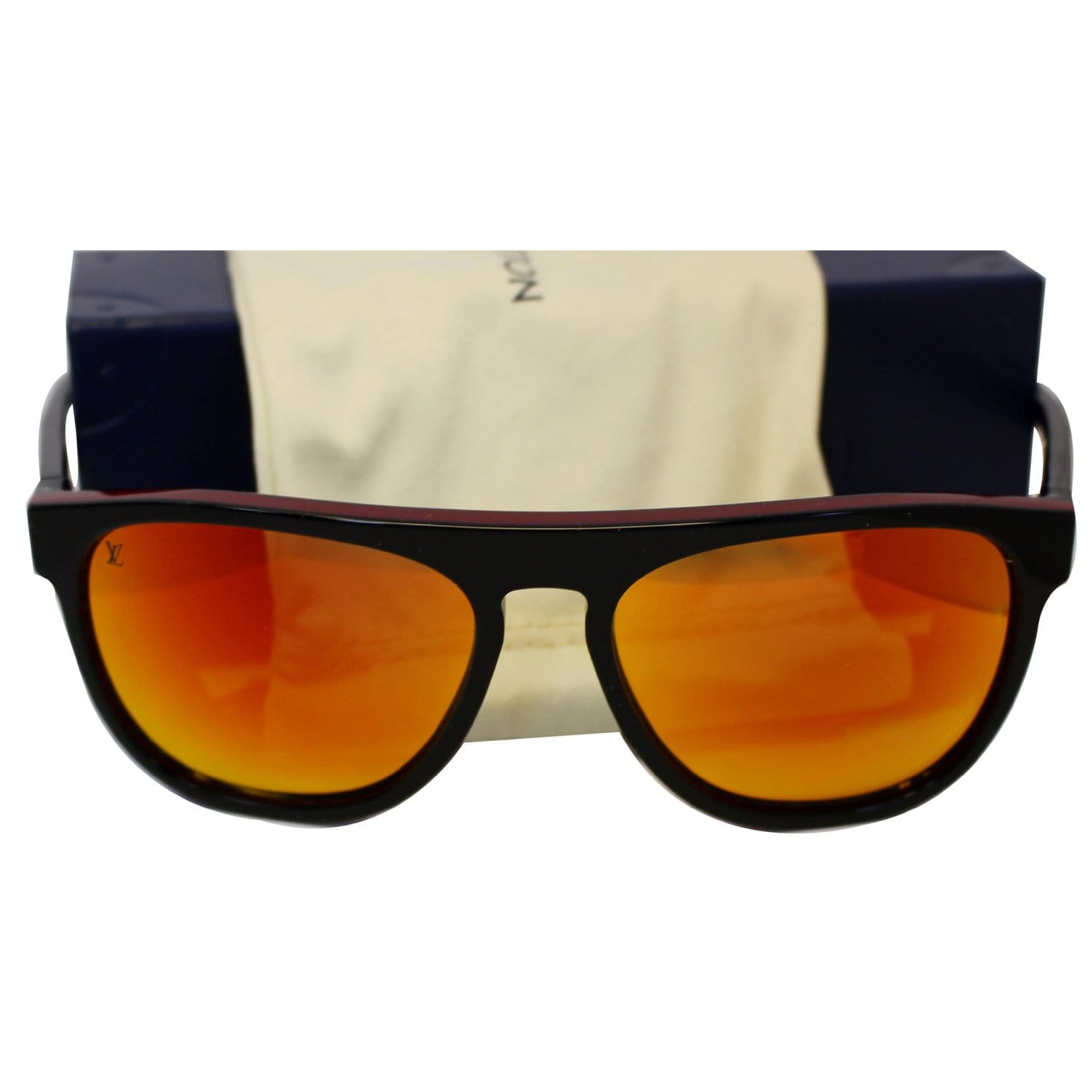 Louis Vuitton Oliver Sunglasses For Women Black/Red